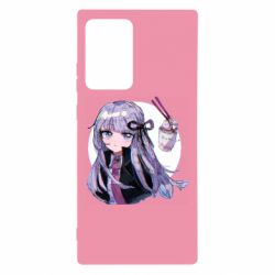 Чехол для Samsung Note 20 Ultra Kyoko Kirigiri glitch art