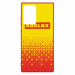 Чехол для Samsung Note 20 Ultra Logo and squares - PrintSalon