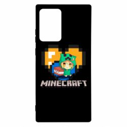 Чохол для Samsung Note 20 Ultra Minecraft Girl - PrintSalon