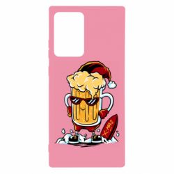 Чехол для Samsung Note 20 Ultra New Year's beer - PrintSalon