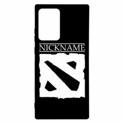 Чехол для Samsung Note 20 Ultra Nickname Dota - PrintSalon