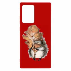 Чехол для Samsung Note 20 Ultra Осенний ежик - PrintSalon