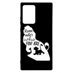 Чехол для Samsung Note 20 Ultra Remember who you are - PrintSalon
