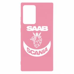 Чехол для Samsung Note 20 Ultra Scania SAAB logo - PrintSalon