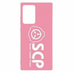 Чохол для Samsung Note 20 Ultra SCP logo text - PrintSalon