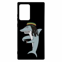 Чехол для Samsung Note 20 Ultra Shark Rastaman - PrintSalon