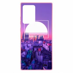 Чохол для Samsung Note 20 Ultra Sunset city - PrintSalon