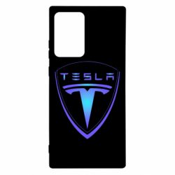 Чехол для Samsung Note 20 Ultra Tesla logo gradient - PrintSalon