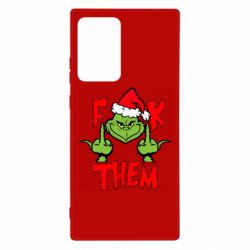 Чехол для Samsung Note 20 Ultra The grinch f*ck them - PrintSalon