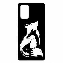 Чехол для Samsung Note 20 Wolf And Fox - PrintSalon