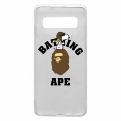 Чехол для Samsung S10 A bathing ape peanuts - PrintSalon