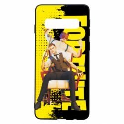 Чехол для Samsung S10 A Boy And His Cat - PrintSalon