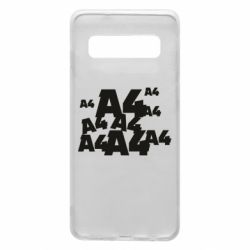 Чехол для Samsung S10 A4 Pattern - PrintSalon