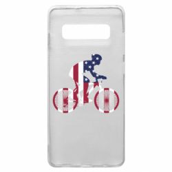 Чохол для Samsung S10+ American cyclist
