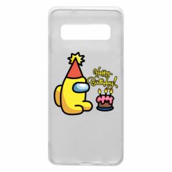 Чохол для Samsung S10 Among Us Happy Birthday - PrintSalon