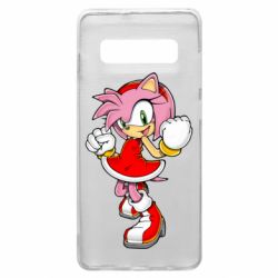 Чохол для Samsung S10+ Amy Rose with smile - PrintSalon