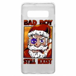 Чехол для Samsung S10+ Bad Santa - PrintSalon