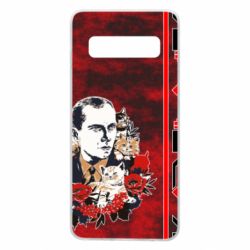 Чохол для Samsung S10 Батько наш Бандера Мяу! - PrintSalon