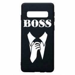 Чехол для Samsung S10 Boss Costume - PrintSalon