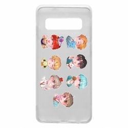 Чехол для Samsung S10 BTS cute boys - PrintSalon