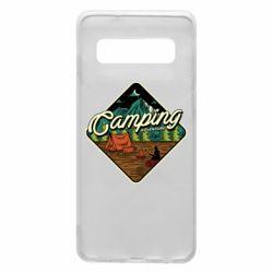 Чехол для Samsung S10 Camping and forest - PrintSalon