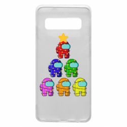 Чохол для Samsung S10 Christmas Tree Among Us - PrintSalon