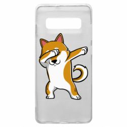 Чехол для Samsung S10+ Cool Hachiko - PrintSalon