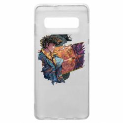 Чехол для Samsung S10+ Cowboy Bebop abstraction - PrintSalon
