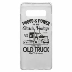 Чехол для Samsung S10+ Custom old truck - PrintSalon