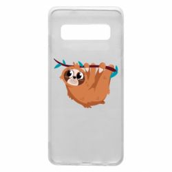 Чехол для Samsung S10 Cute sloth - PrintSalon