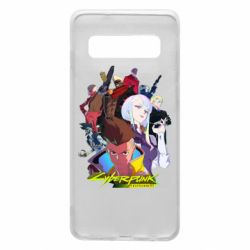 Чехол для Samsung S10 Cyberpunk: Edgerunners - PrintSalon