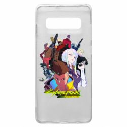 Чехол для Samsung S10+ Cyberpunk: Edgerunners - PrintSalon