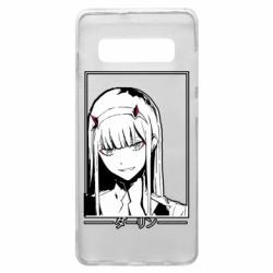 Чохол для Samsung S10+ Darling in the franxx. - PrintSalon