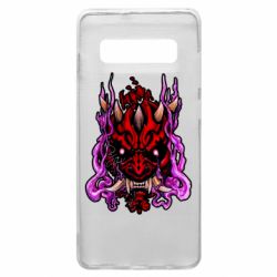 Чехол для Samsung S10+ Darth Maul Japanese mask - PrintSalon