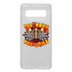 Чехол для Samsung S10 Deep Rock Galactic You know The drill - PrintSalon