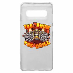 Чехол для Samsung S10+ Deep Rock Galactic You know The drill - PrintSalon