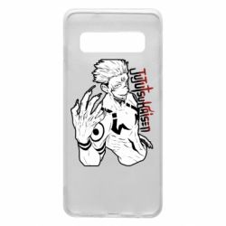 Чехол для Samsung S10 Demon Sukuna art-PrintSalon Чехол для Samsung S10 Demon Sukuna art