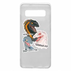 Чехол для Samsung S10 Динозавры. Мир Юрского периода - PrintSalon