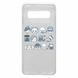 Чехол для Samsung S10 Doctor who icons - PrintSalon