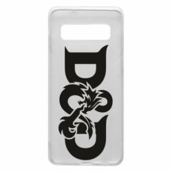 Чехол для Samsung S10 Dungeons s Dragons logo - PrintSalon