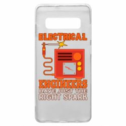 Чехол для Samsung S10+ Electrical Engineer - PrintSalon