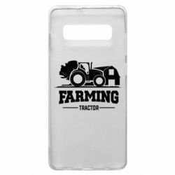 Чехол для Samsung S10+ Farming Tractor - PrintSalon