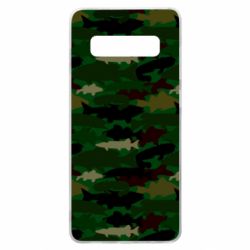 Чохол для Samsung S10+ Fisherman Camouflage - PrintSalon
