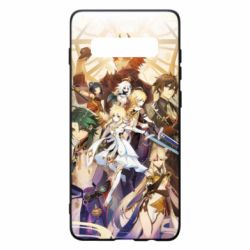 Чехол для Samsung S10+ Genshin Impact Characters - PrintSalon