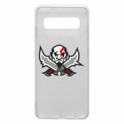 Чехол для Samsung S10 God of war Kratos vector - PrintSalon
