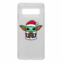 Чехол для Samsung S10 Grogu Santa Claus - PrintSalon
