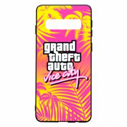 Чехол для Samsung S10 GTA city - PrintSalon