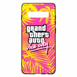 Чехол для Samsung S10+ GTA city - PrintSalon
