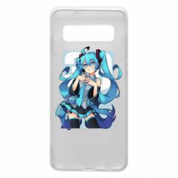 Чехол для Samsung S10 Hatsune Miku art - PrintSalon