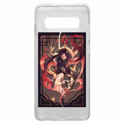 Чохол для Samsung S10+ Ху Тао з Хомою - PrintSalon